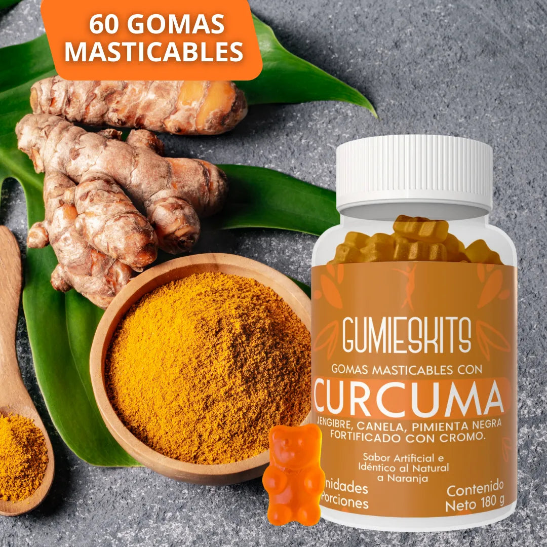 Gomitas de Cúrcuma