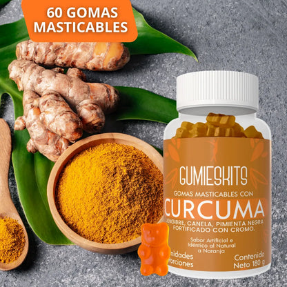 Gomitas de Cúrcuma