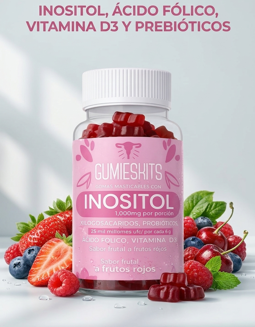 Gomitas De Inositol X 1000mg 60unid