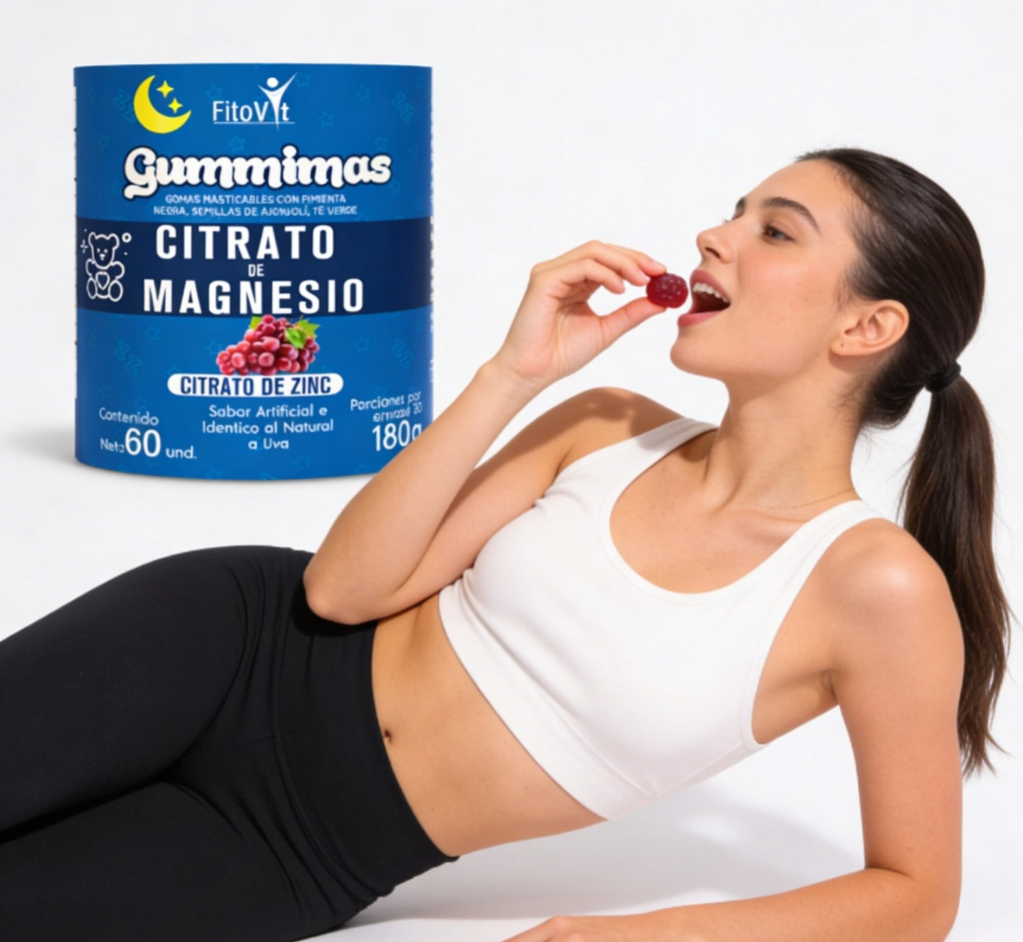 Gomitas - Citrato de Magnesio + Zinc Paga 2x