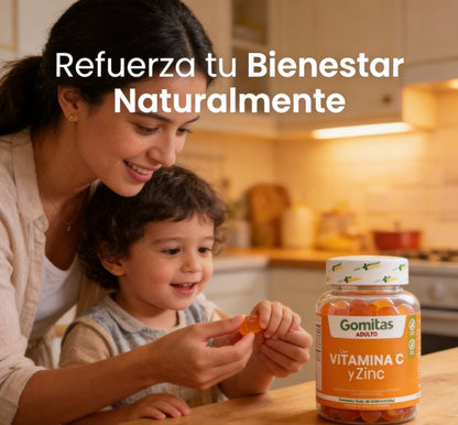BLINDAJE FAMILIAR - Gomitas Vitamina C Y Zinc