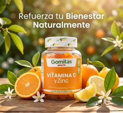 BLINDAJE FAMILIAR - Gomitas Vitamina C Y Zinc